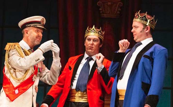 The Duke of Plaza-Toro and the lucky Gondoliers