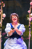 Phyllis admires her reflection